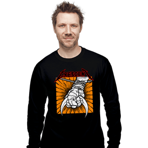 Secret_Shirts Long Sleeve Shirts, Unisex / Small / Black Crescent
