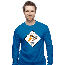 Load image into Gallery viewer, Secret_Shirts Long Sleeve Shirts, Unisex / Small / Sapphire Horny Jail
