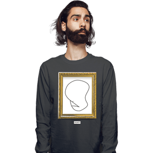 Secret_Shirts Long Sleeve Shirts, Unisex / Small / Charcoal Dignity