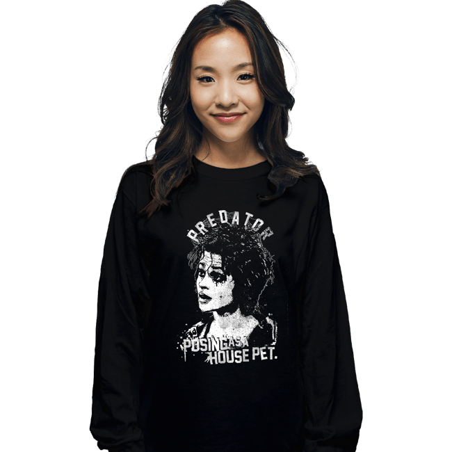 Secret_Shirts Long Sleeve Shirts, Unisex / Small / Black Predator Marla