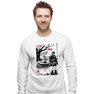 Secret_Shirts Long Sleeve Shirts, Unisex / Small / White A Link To The Inkwash