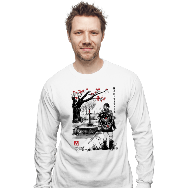 Secret_Shirts Long Sleeve Shirts, Unisex / Small / White A Link To The Inkwash