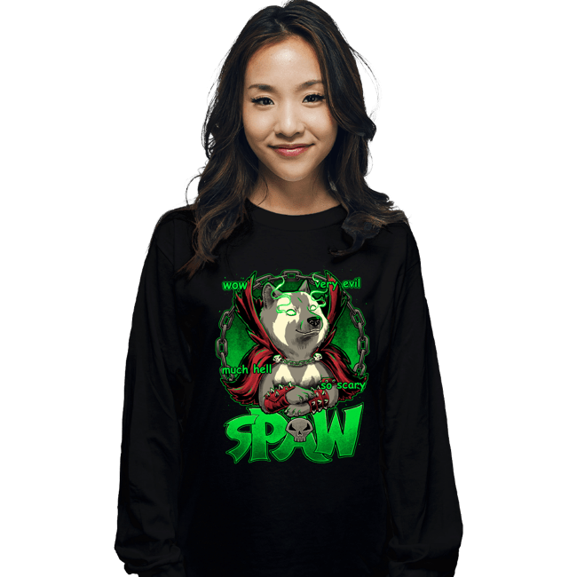 Daily_Deal_Shirts Long Sleeve Shirts, Unisex / Small / Black Spaw