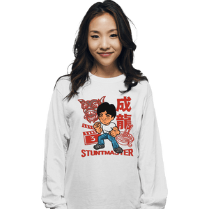 Shirts Long Sleeve Shirts, Unisex / Small / White Stuntmaster