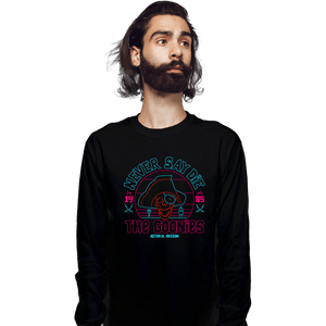 Daily_Deal_Shirts Long Sleeve Shirts, Unisex / Small / Black Astoria Goonies