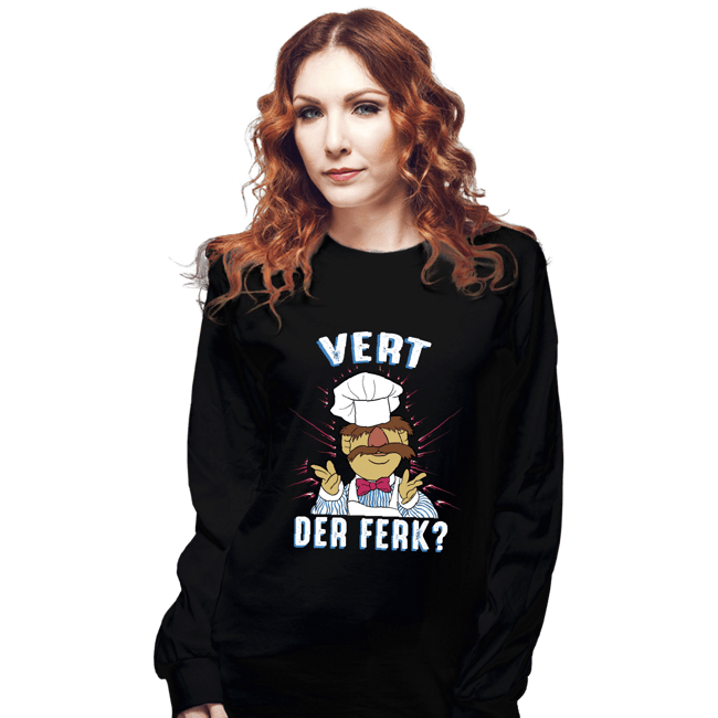 Secret_Shirts Long Sleeve Shirts, Unisex / Small / Black Swedish Chef!
