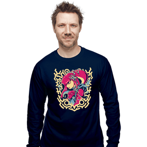 Secret_Shirts Long Sleeve Shirts, Unisex / Small / Navy Mipha