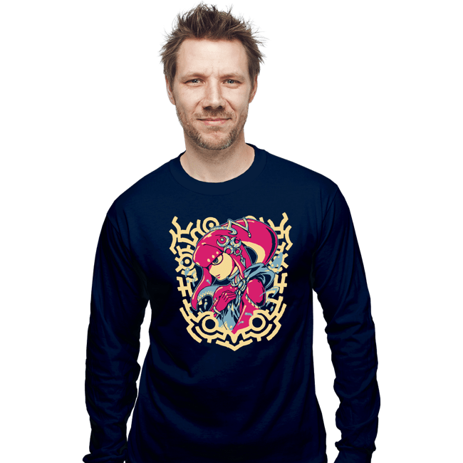 Secret_Shirts Long Sleeve Shirts, Unisex / Small / Navy Mipha