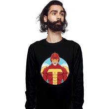 Load image into Gallery viewer, Shirts Long Sleeve Shirts, Unisex / Small / Black Turbo Man
