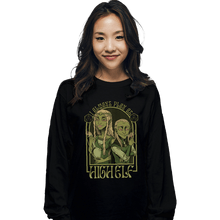 Load image into Gallery viewer, Shirts Long Sleeve Shirts, Unisex / Small / Black I Always Play As High Elf
