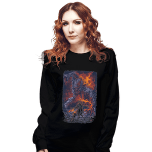 Shirts Long Sleeve Shirts, Unisex / Small / Black Undying Beast