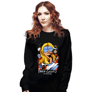 Secret_Shirts Long Sleeve Shirts, Unisex / Small / Black Loathing In Wonderland