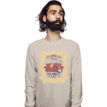 Load image into Gallery viewer, Shirts Long Sleeve Shirts, Unisex / Small / Sand Smelly Cat
