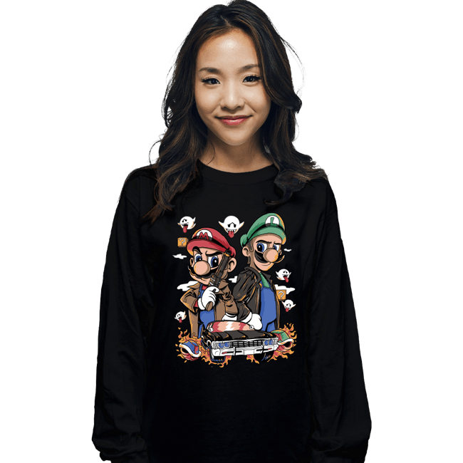 Secret_Shirts Long Sleeve Shirts, Unisex / Small / Black Plumber Family Business