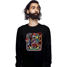 Load image into Gallery viewer, Daily_Deal_Shirts Long Sleeve Shirts, Unisex / Small / Black Neon Kart
