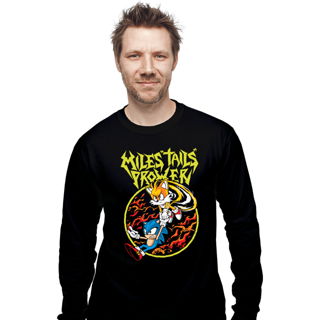 Daily_Deal_Shirts Long Sleeve Shirts, Unisex / Small / Black Miles Per Hour