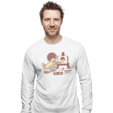 Load image into Gallery viewer, Shirts Long Sleeve Shirts, Unisex / Small / White Birb Ross
