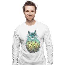 Load image into Gallery viewer, Shirts Long Sleeve Shirts, Unisex / Small / White Inside Forest
