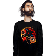 Load image into Gallery viewer, Daily_Deal_Shirts Long Sleeve Shirts, Unisex / Small / Black Sorcerer Supreme of Madness
