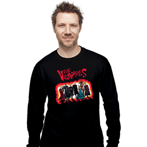 Shirts Long Sleeve Shirts, Unisex / Small / Black The Vampires