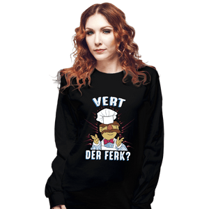 Daily_Deal_Shirts Long Sleeve Shirts, Unisex / Small / Black Swedish Chef