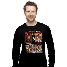 Load image into Gallery viewer, Daily_Deal_Shirts Long Sleeve Shirts, Unisex / Small / Black Robin Williams Fighter
