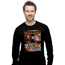 Load image into Gallery viewer, Daily_Deal_Shirts Long Sleeve Shirts, Unisex / Small / Black Robin Williams Fighter
