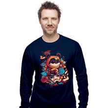 Load image into Gallery viewer, Secret_Shirts Long Sleeve Shirts, Unisex / Small / Navy Snack Time!!
