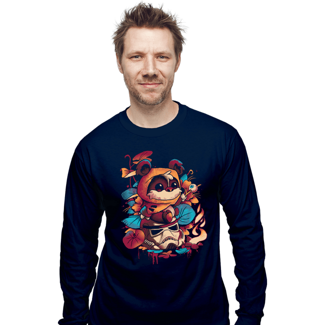Secret_Shirts Long Sleeve Shirts, Unisex / Small / Navy Snack Time!!