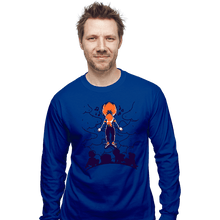 Load image into Gallery viewer, Daily_Deal_Shirts Long Sleeve Shirts, Unisex / Small / Royal Blue Max Rescue
