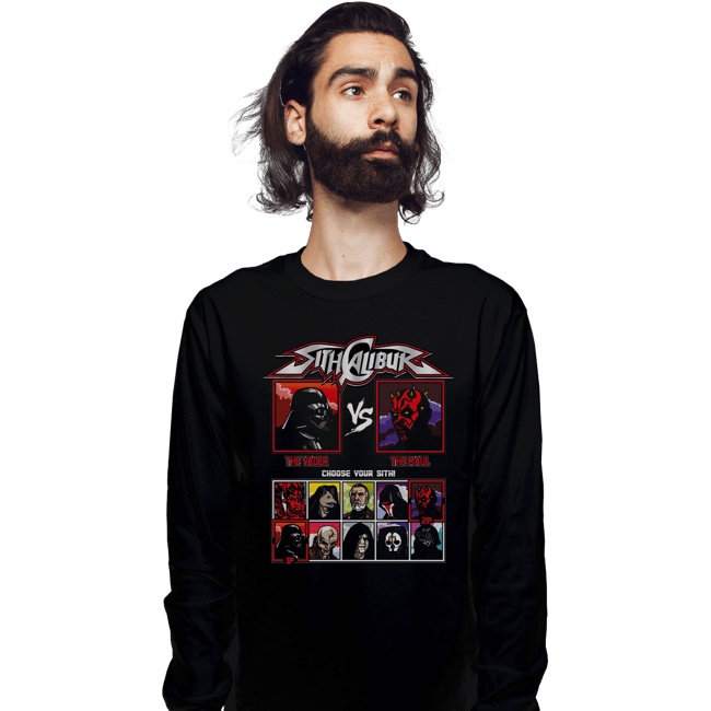 Daily_Deal_Shirts Long Sleeve Shirts, Unisex / Small / Black Sith Calibur