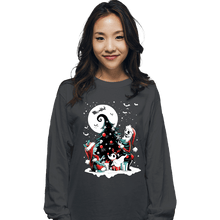 Load image into Gallery viewer, Daily_Deal_Shirts Long Sleeve Shirts, Unisex / Small / Charcoal Christmas Nightmare
