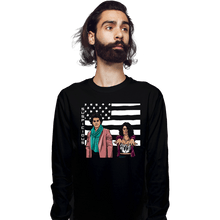 Load image into Gallery viewer, Secret_Shirts Long Sleeve Shirts, Unisex / Small / Black Don&#39;t Be Suspicious
