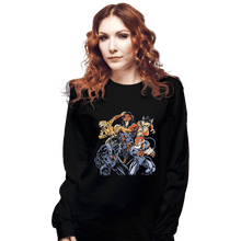 Load image into Gallery viewer, Shirts Long Sleeve Shirts, Unisex / Small / Black Terror Cats
