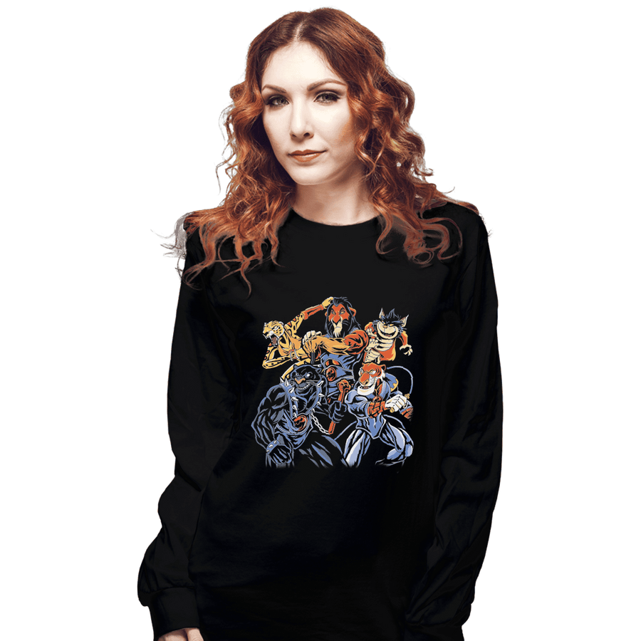 Shirts Long Sleeve Shirts, Unisex / Small / Black Terror Cats