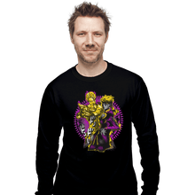 Load image into Gallery viewer, Shirts Long Sleeve Shirts, Unisex / Small / Black Attack Of Giorno
