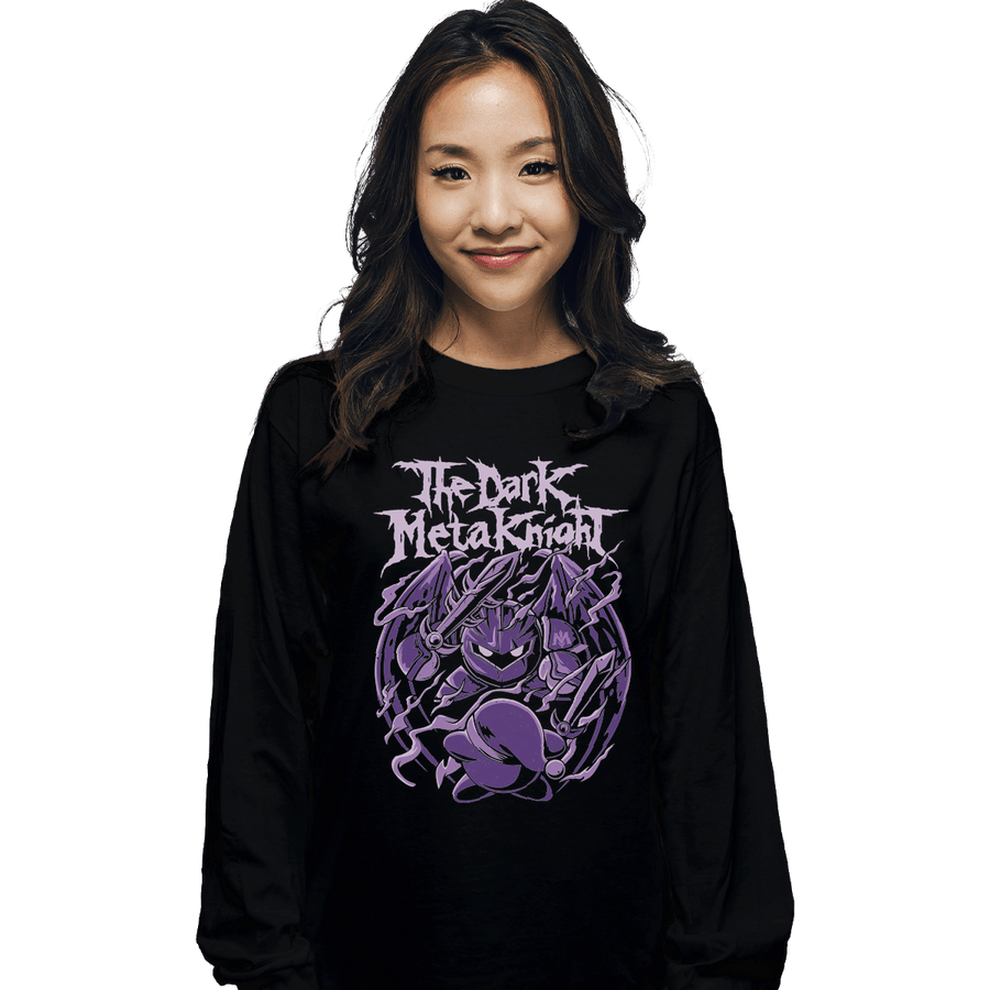 Shirts Long Sleeve Shirts, Unisex / Small / Black Heavy Meta Knight