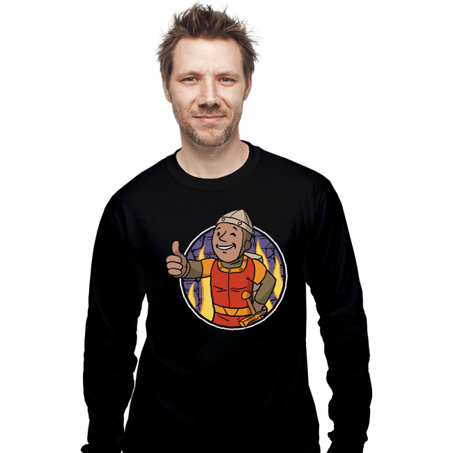 Secret_Shirts Long Sleeve Shirts, Unisex / Small / Black Daring Boy