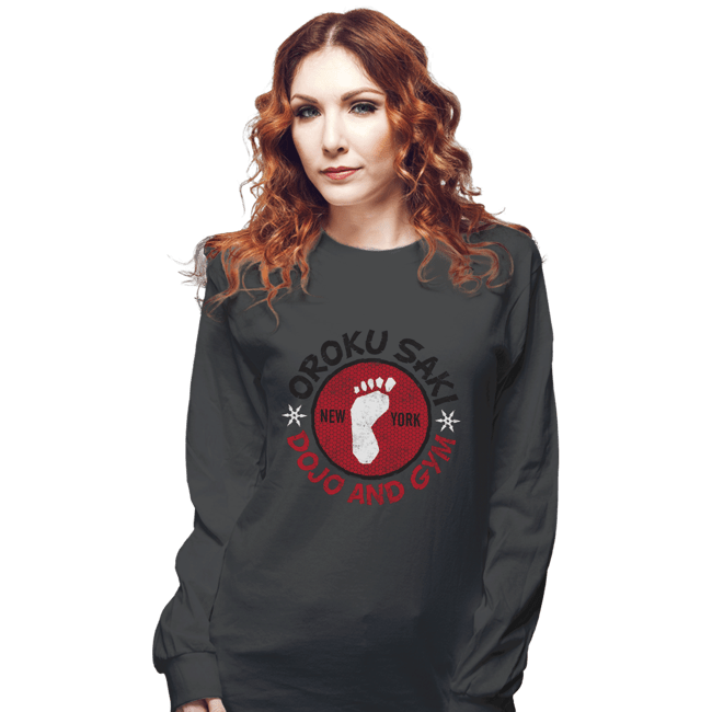 Shirts Long Sleeve Shirts, Unisex / Small / Charcoal Saki's Dojo