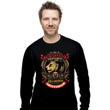 Load image into Gallery viewer, Secret_Shirts Long Sleeve Shirts, Unisex / Small / Black Champion Of Courage
