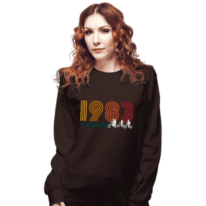 Secret_Shirts Long Sleeve Shirts, Unisex / Small / Dark Chocolate Hawkins 1983