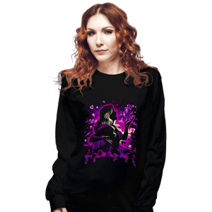 Daily_Deal_Shirts Long Sleeve Shirts, Unisex / Small / Black Love Witch