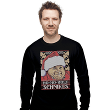 Load image into Gallery viewer, Shirts Long Sleeve Shirts, Unisex / Small / Black Holy Schnikes
