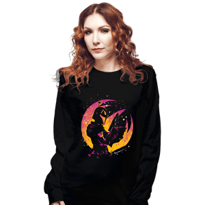 Daily_Deal_Shirts Long Sleeve Shirts, Unisex / Small / Black Clan Wren