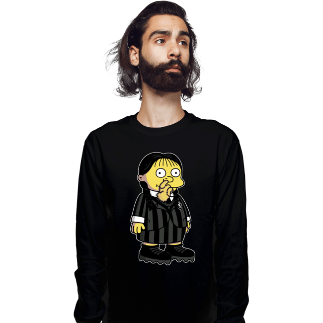Daily_Deal_Shirts Long Sleeve Shirts, Unisex / Small / Black Hands Free
