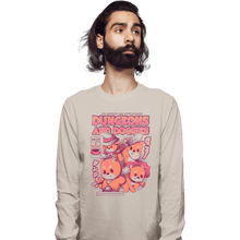 Load image into Gallery viewer, Shirts Long Sleeve Shirts, Unisex / Small / Sand Dungeons And Doggies
