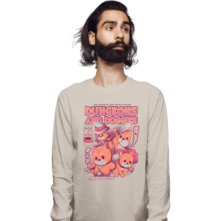 Shirts Long Sleeve Shirts, Unisex / Small / Sand Dungeons And Doggies