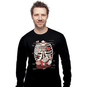 Shirts Long Sleeve Shirts, Unisex / Small / Black Anatomy Of A DM