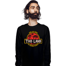 Load image into Gallery viewer, Daily_Deal_Shirts Long Sleeve Shirts, Unisex / Small / Black This Land
