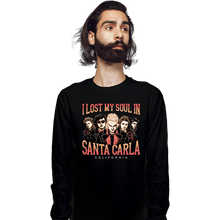 Load image into Gallery viewer, Daily_Deal_Shirts Long Sleeve Shirts, Unisex / Small / Black Santa Carla California
